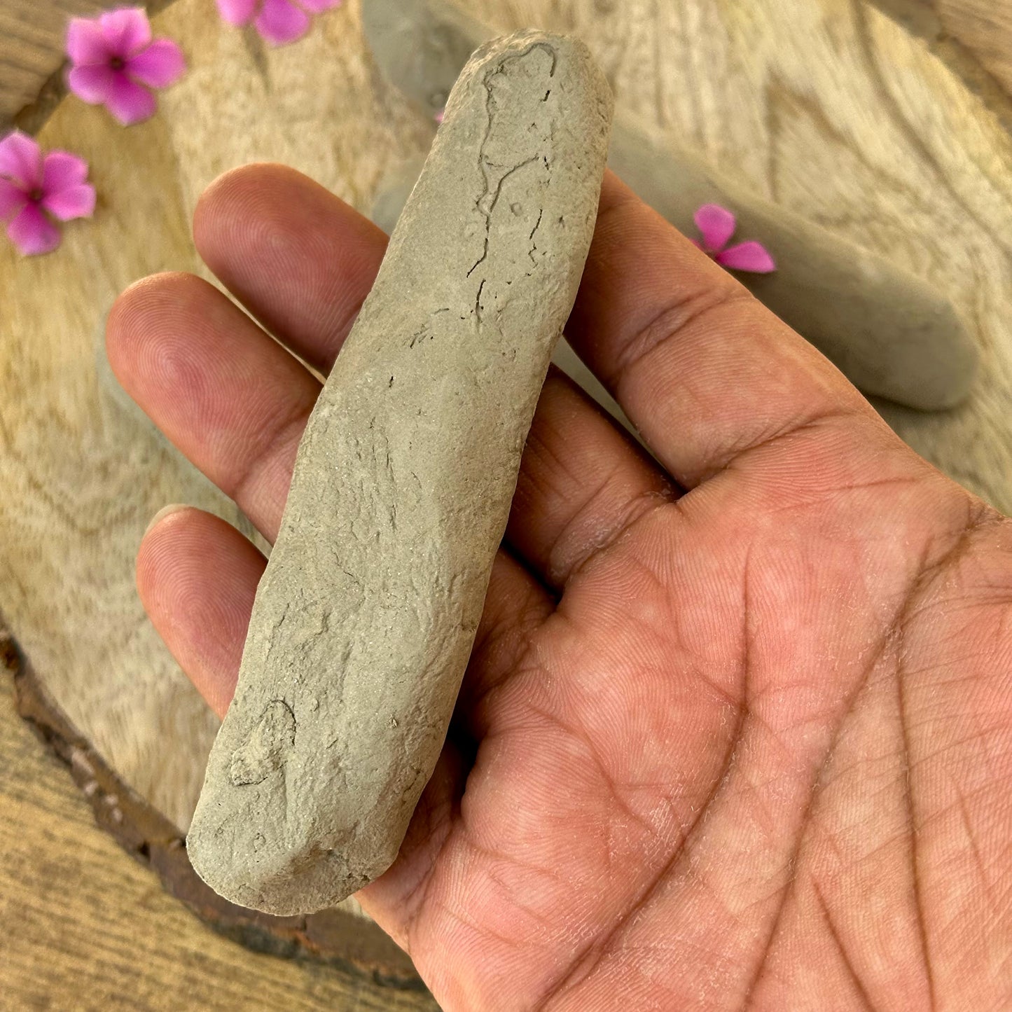 Braj Raj for tilak (Vrindavan soil) ब्रज रज टीका (500 gram 4-5 sticks)