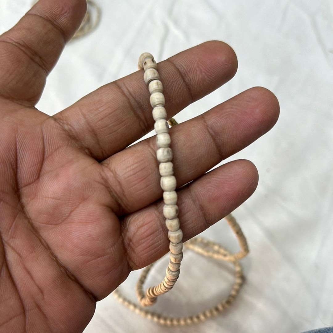 2 round big bead mala 6 mm bead size