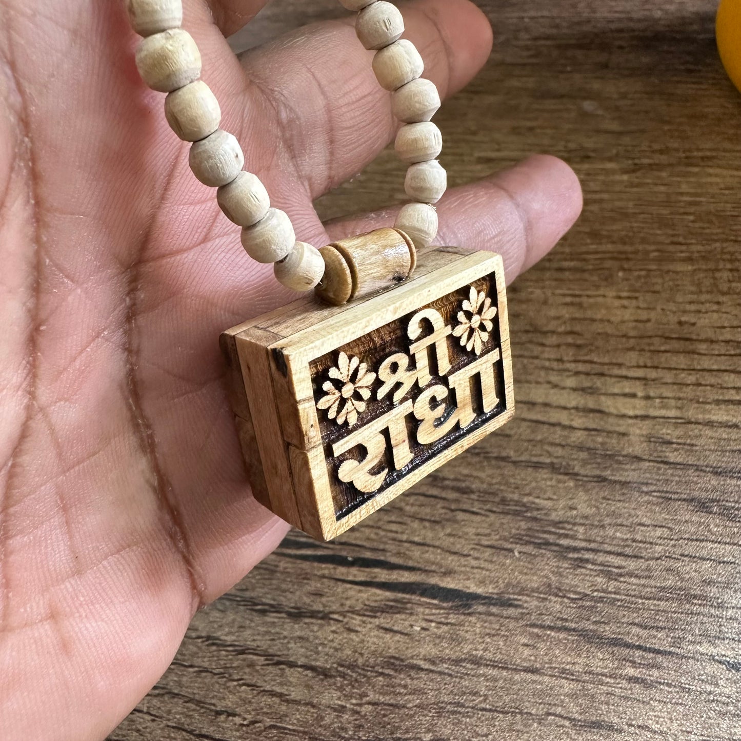 Shri radha medium size Bhaktmaal tulsi mala 24 inch