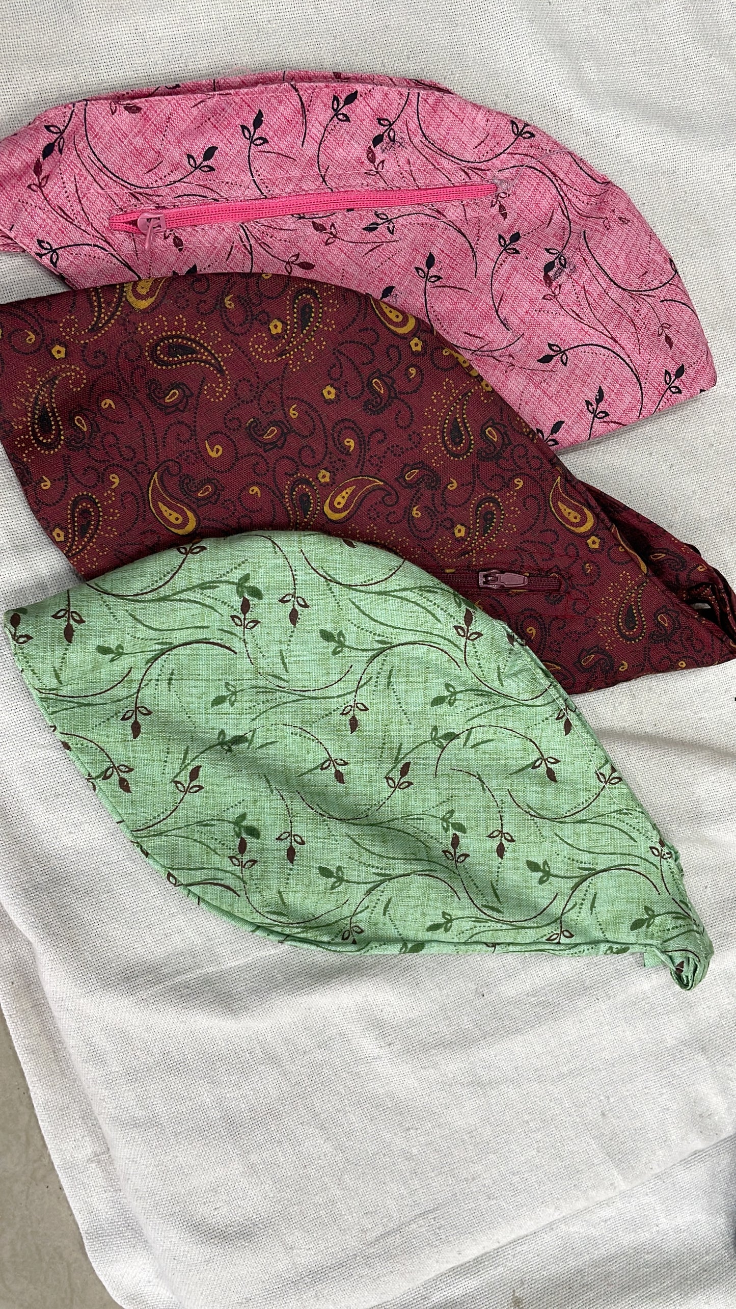 Flower print 1 bead bag
