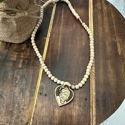 original Hanuman ji heart shape tulsi mala