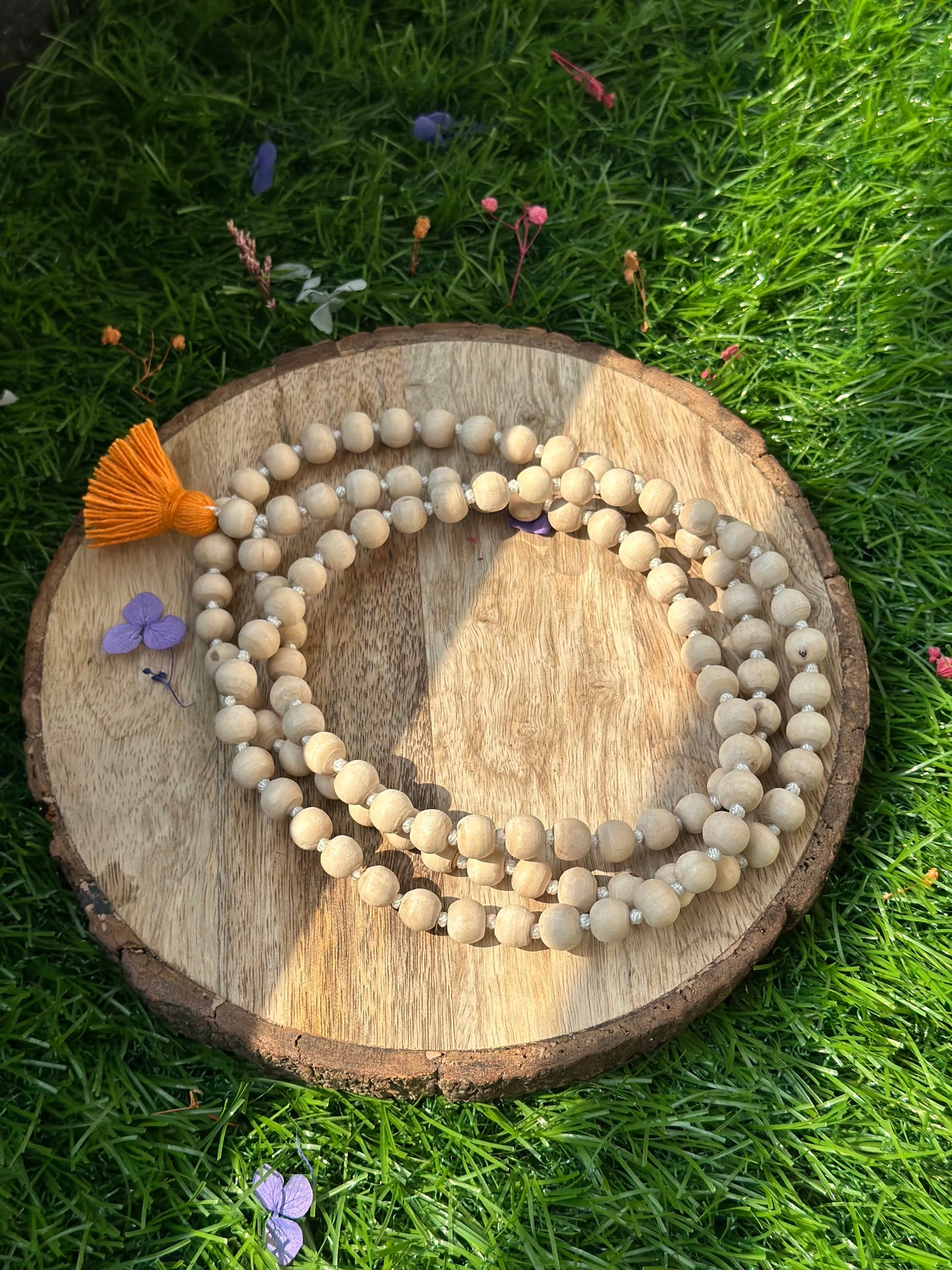 108+1 bead Tulsi Jaap mala 10-11 mm