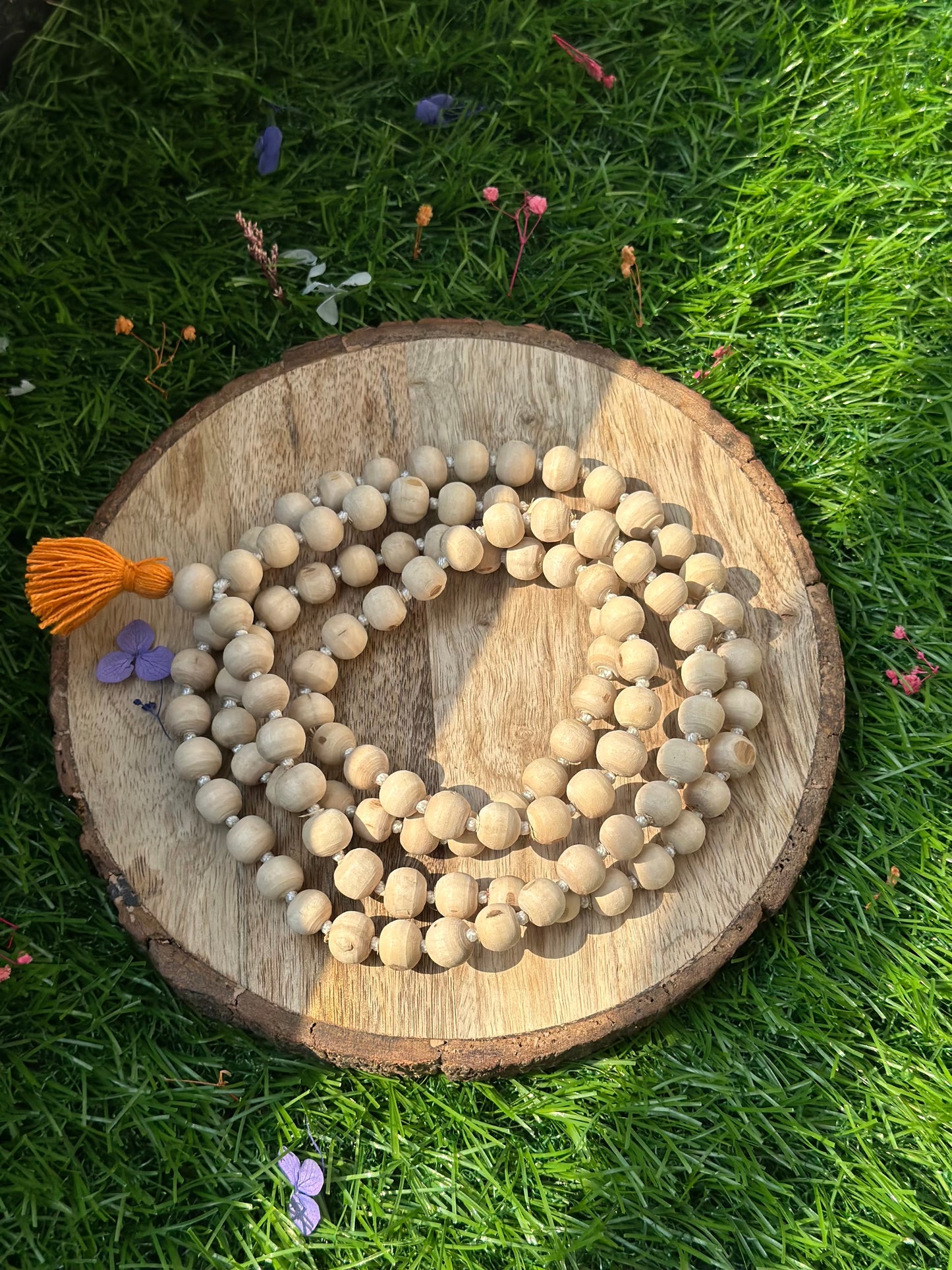 108+1 Tulsi jaap mala 12 mm