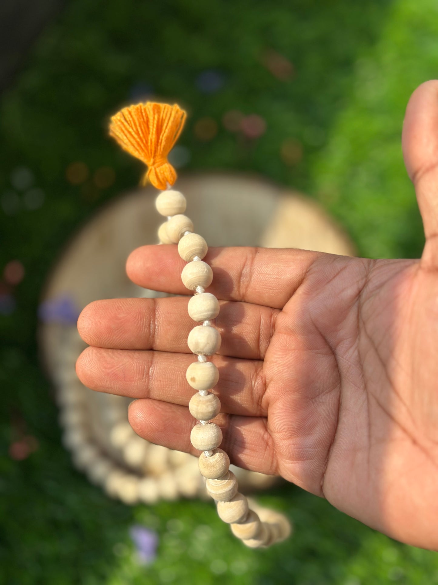 108+1 Tulsi jaap mala 12 mm