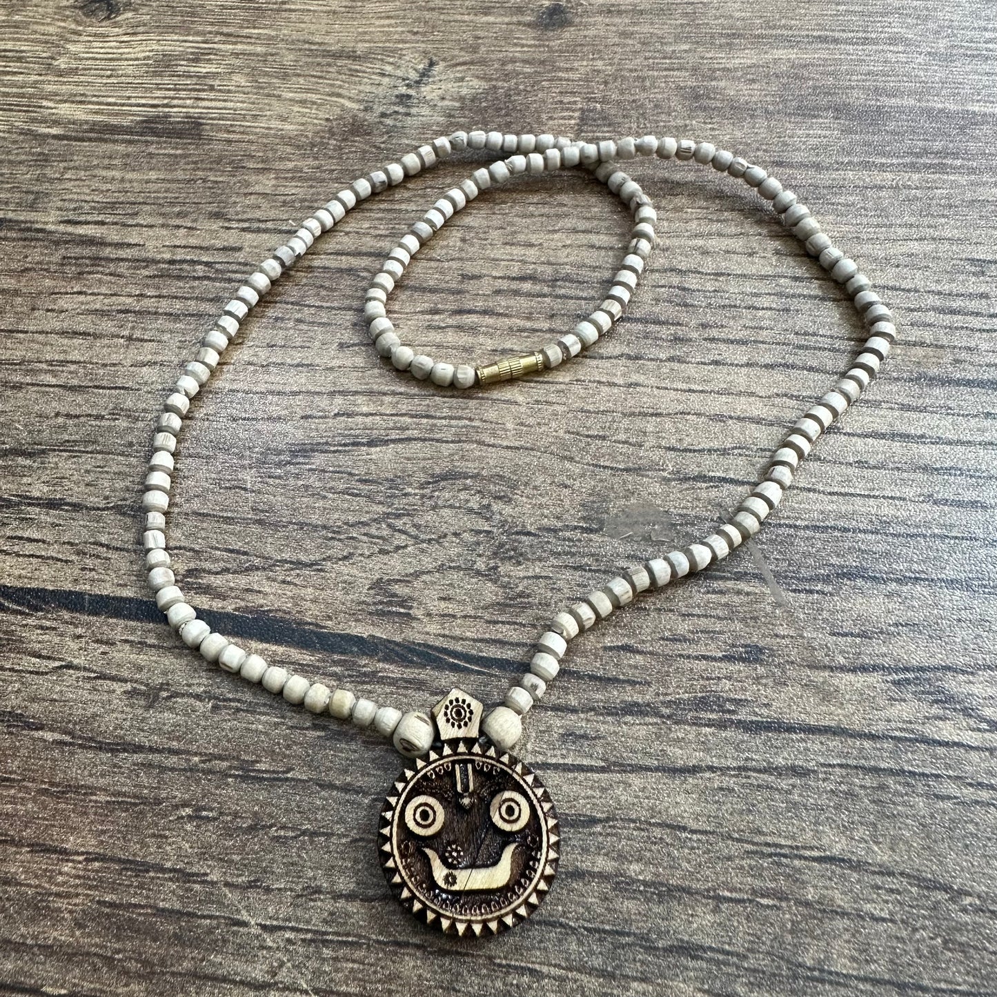1 round Jagannath ji locket tulsi mala