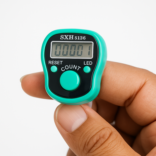 Buy Digital Jaap Counter – LED Finger Tally Counter for Mantra Counting