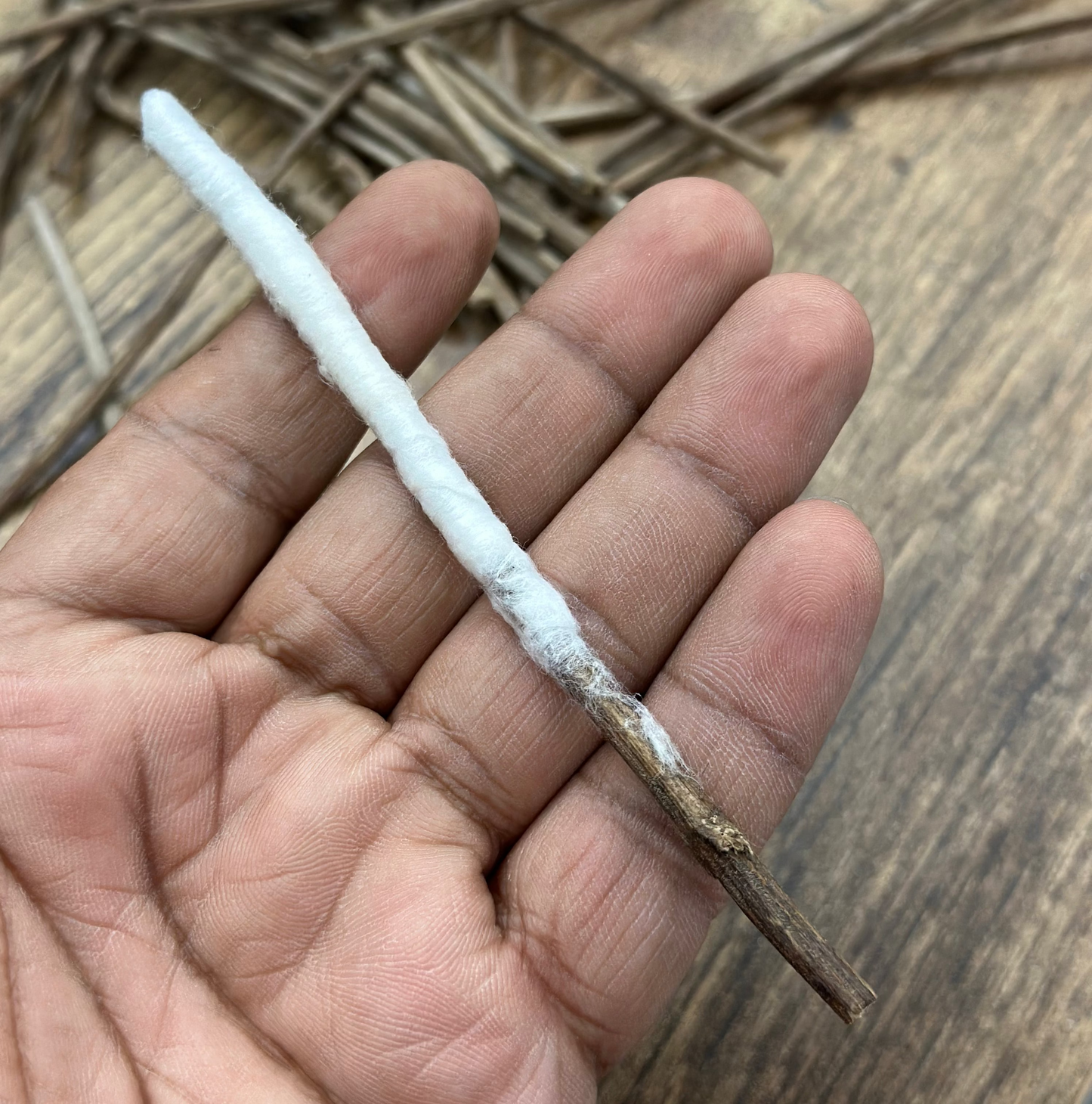 Tulsi Stick Wick by PureTulsimala.in Original Tulsi sticks directly from Vrindavan dham (tulsi batti)