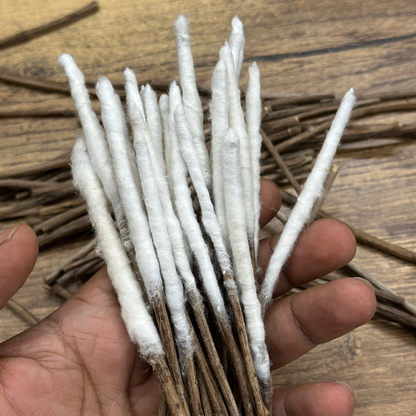 Tulsi Stick Wick by PureTulsimala.in Original Tulsi sticks directly from Vrindavan dham (tulsi batti)