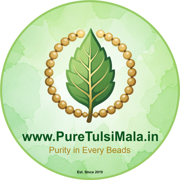 Pure Tulsi mala : Original Tulsi Kanthi Mala From Vrindavan 