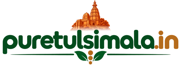 Pure Tulsi mala : Original Tulsi Kanthi Mala From Vrindavan 